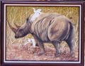 Rhinoceros Painting